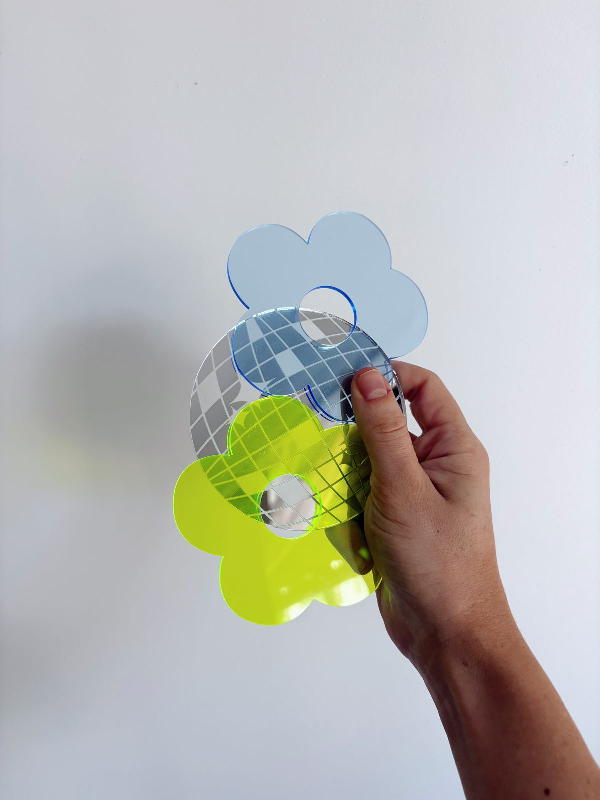 coaster ✿ FLOWER LIGHT BLUE