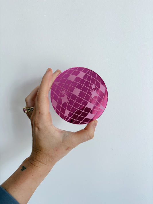 coaster ✺ DISCO GRL PINK