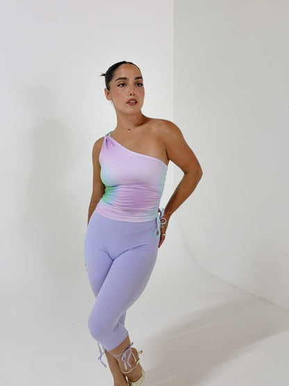 one shoulder top ꩜ breeze