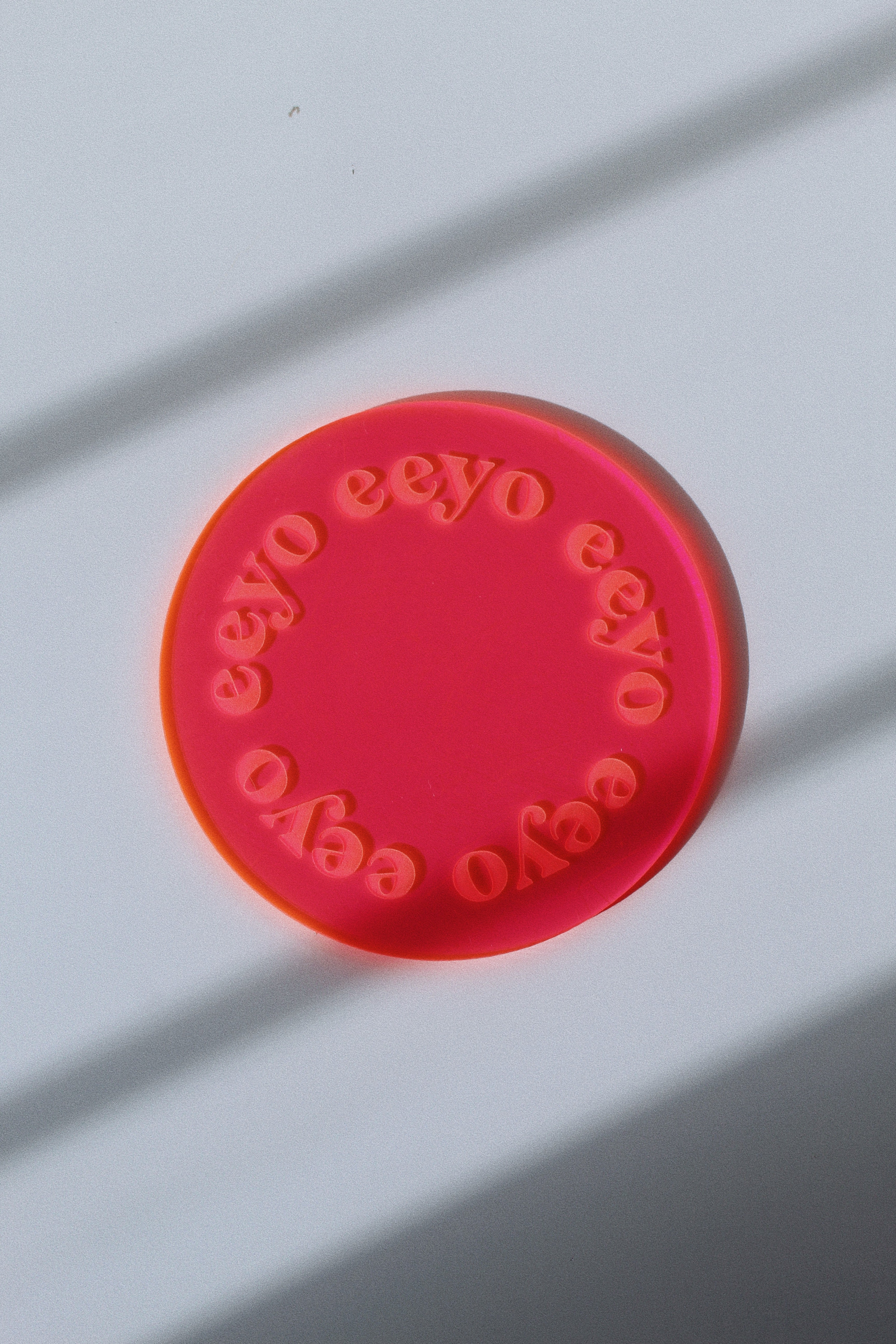 coaster ✺ hot pink eeyo