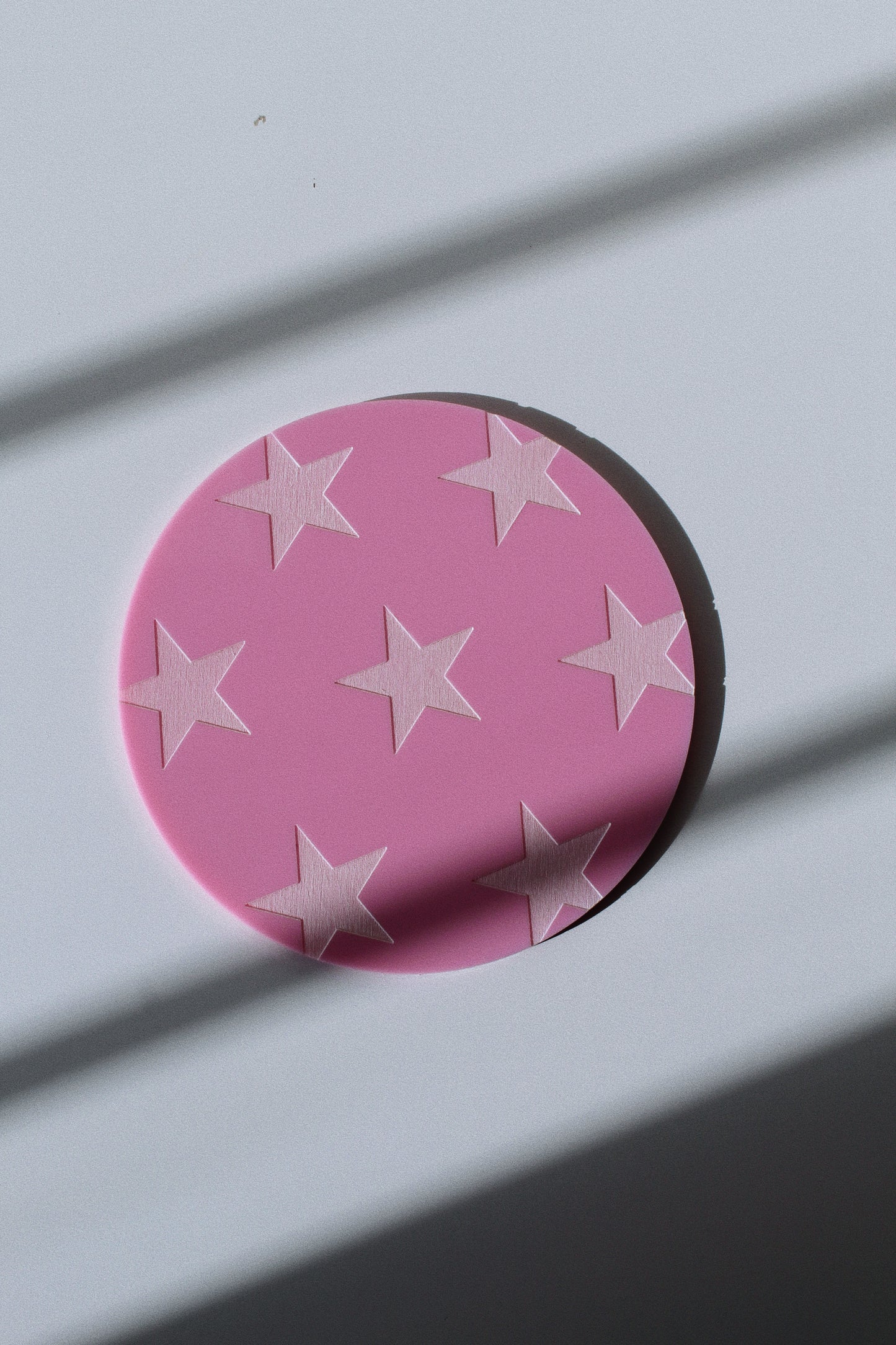 coaster ✺ pink stars