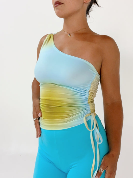 one shoulder top ꩜ sunbeam